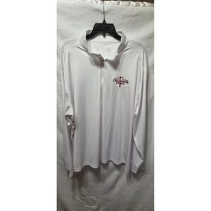 Texas Rangers American League Champions 2023 White Pullover 3XL